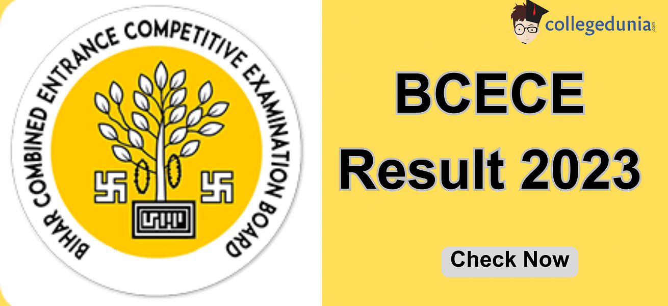 BCECE Result 2023 Released bceceboard.bihar.gov.in Check Cutoff